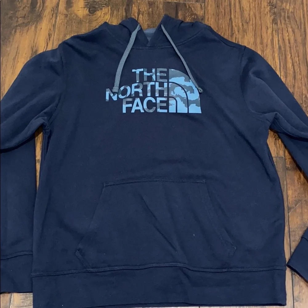 The North Face Blue Camo Hoodie